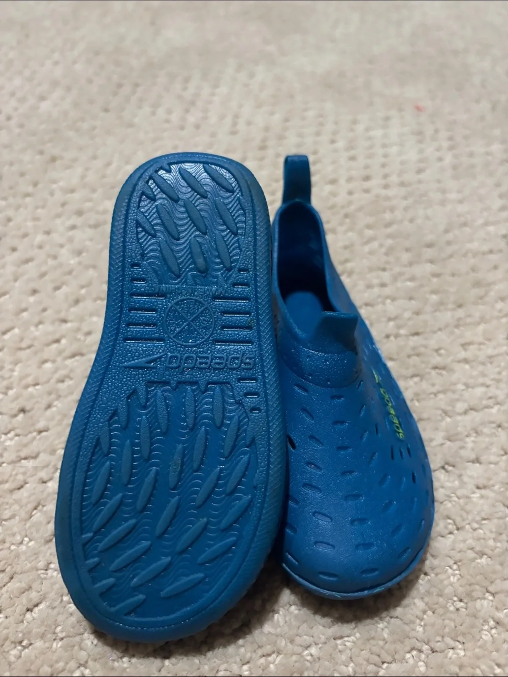 Speedo Kids Royal Blue Slip-On Water Shoes